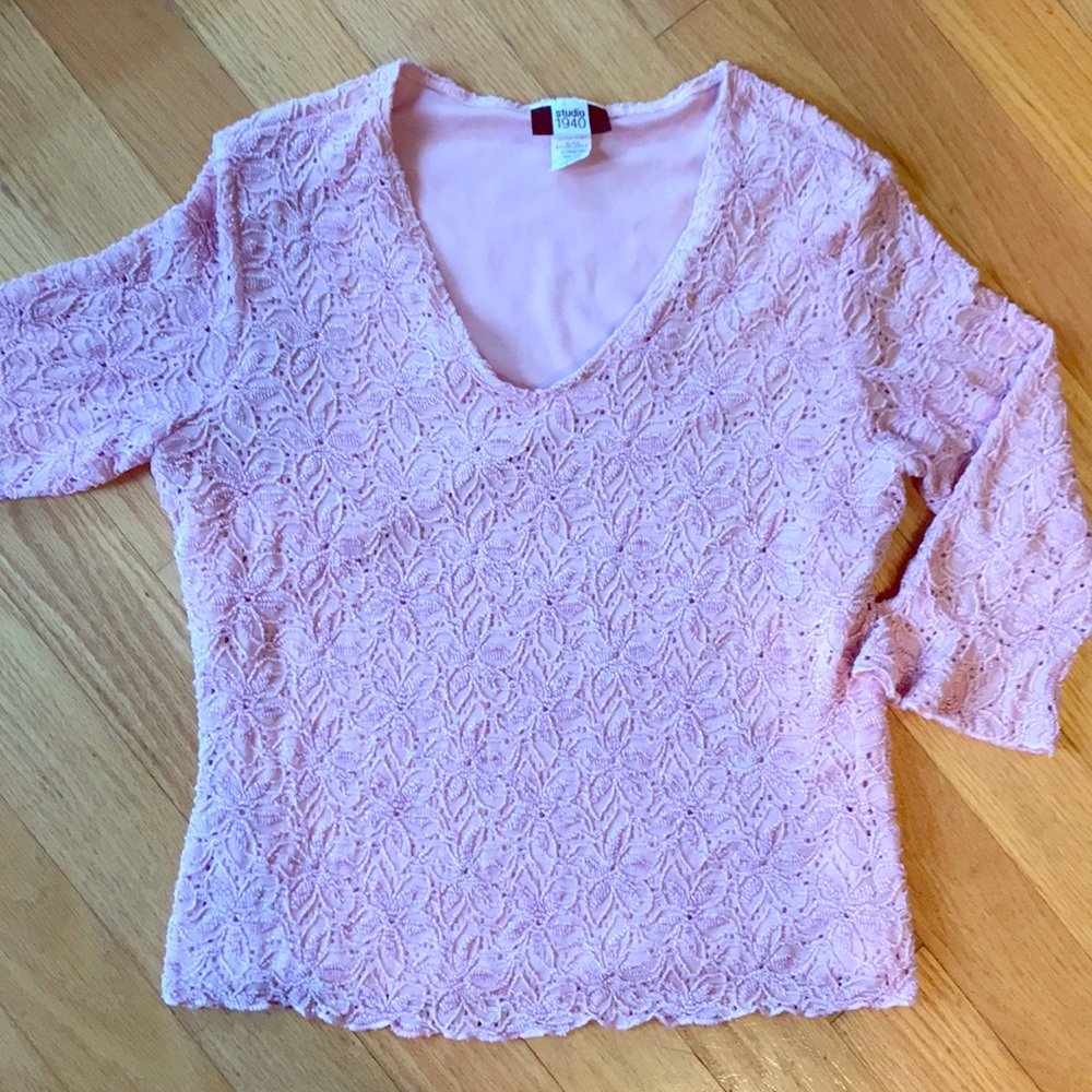 NWOT lace blouse top